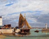 尤金布丹 - Honfleur, the Port